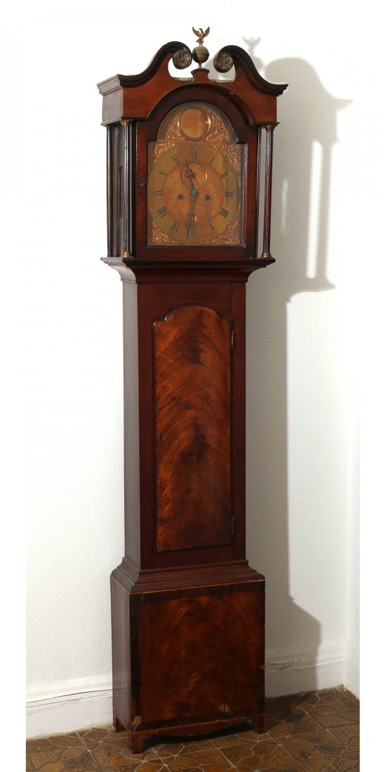 GEORGE III SCOTTISH TALL CASE CLOCK (1 of 8)