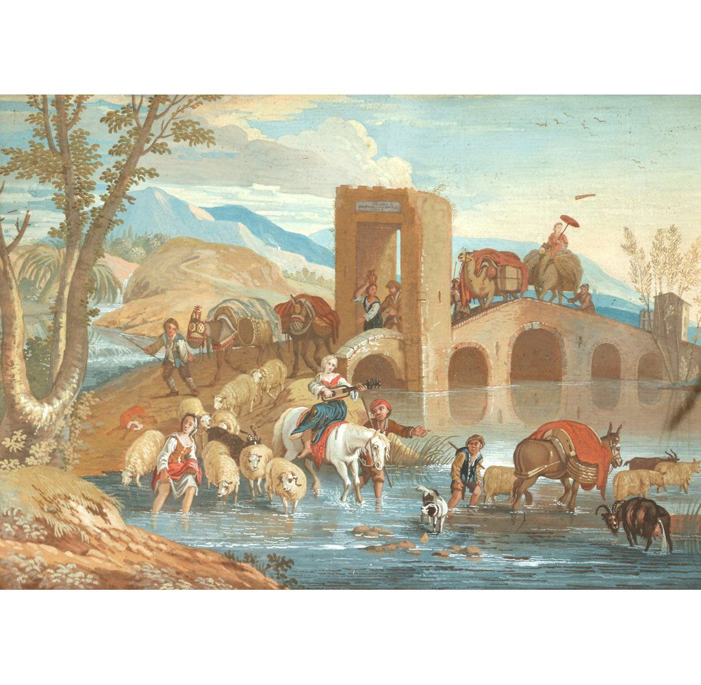 CONTINENTAL SCHOOL LANDSCAPE, 18th Century (1 of 7)