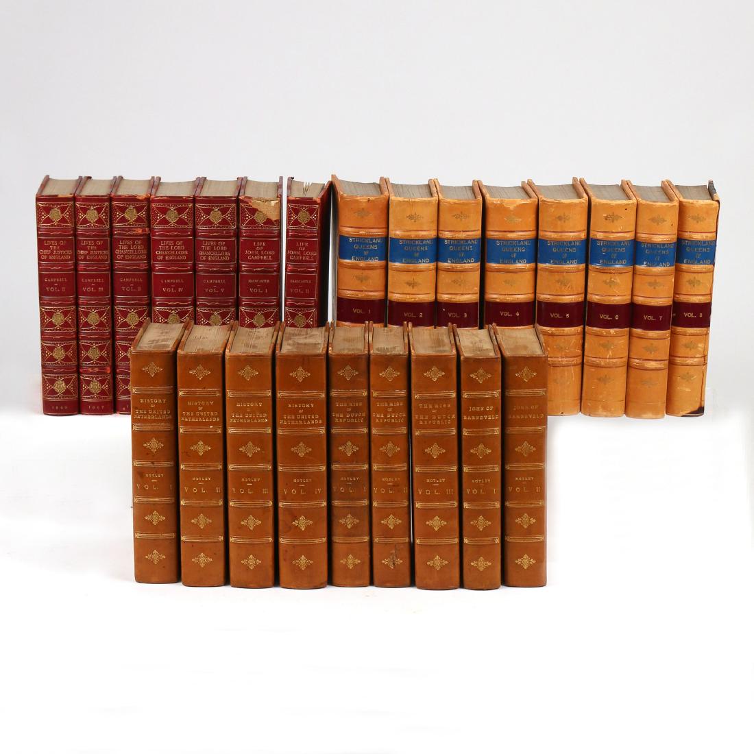 (24vol) [BINDINGS] ENGLISH & EUROPEAN HISTORY (1 of 8)