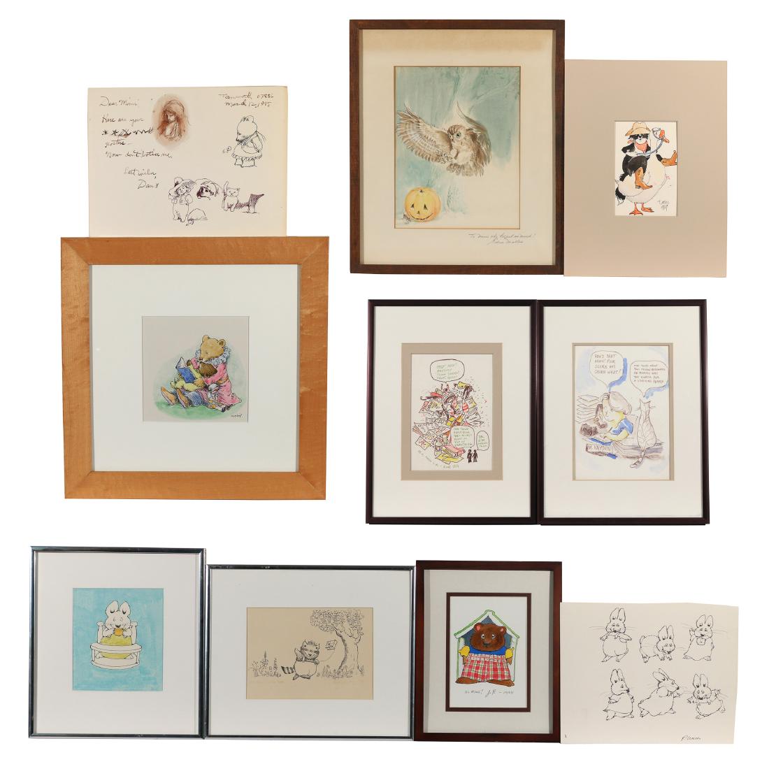 (10pc) ORIGINAL CHILDREN'S ILLUSTRATION ART (1 of 8)