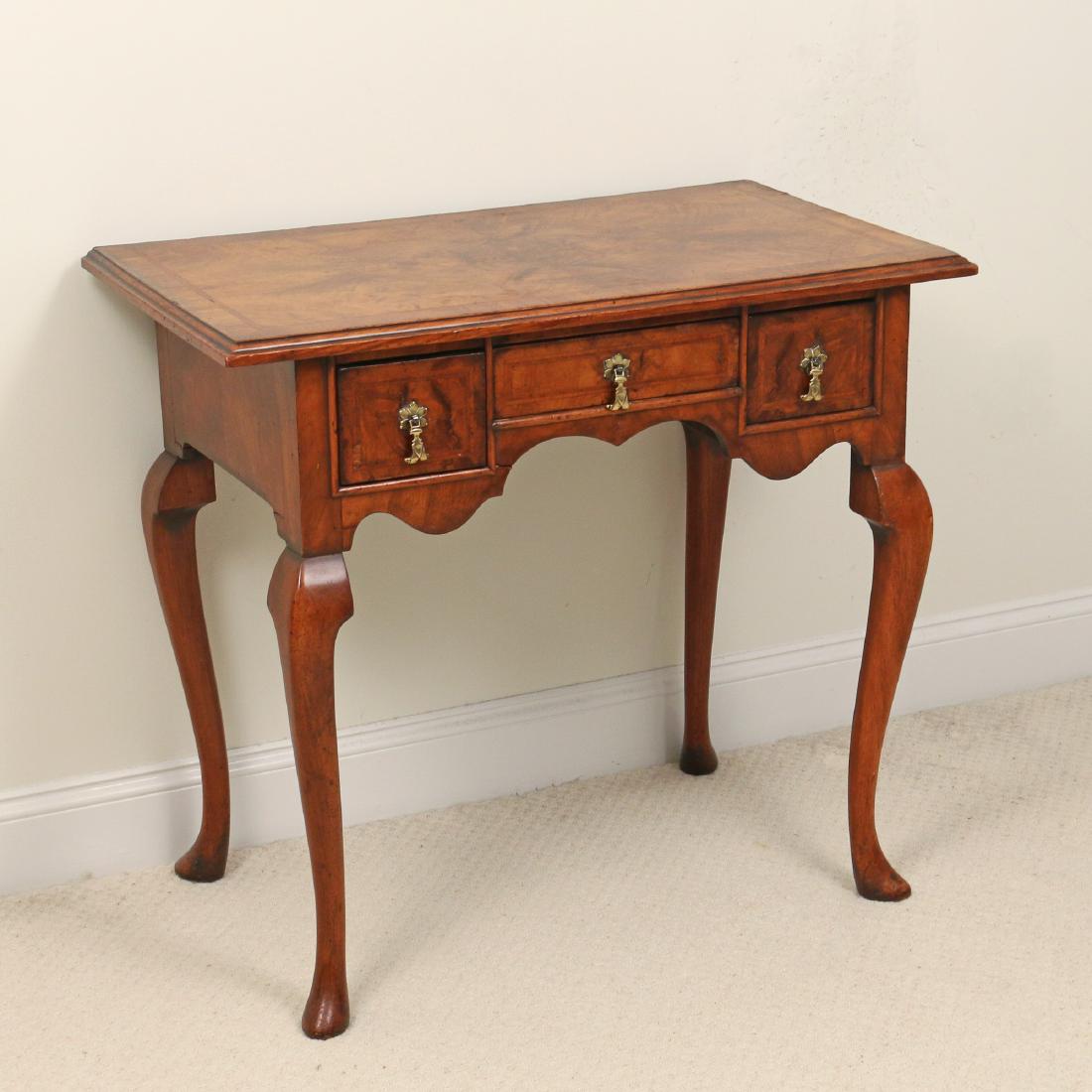 WILLIAM & MARY STYLE WALNUT LOWBOY (1 of 3)
