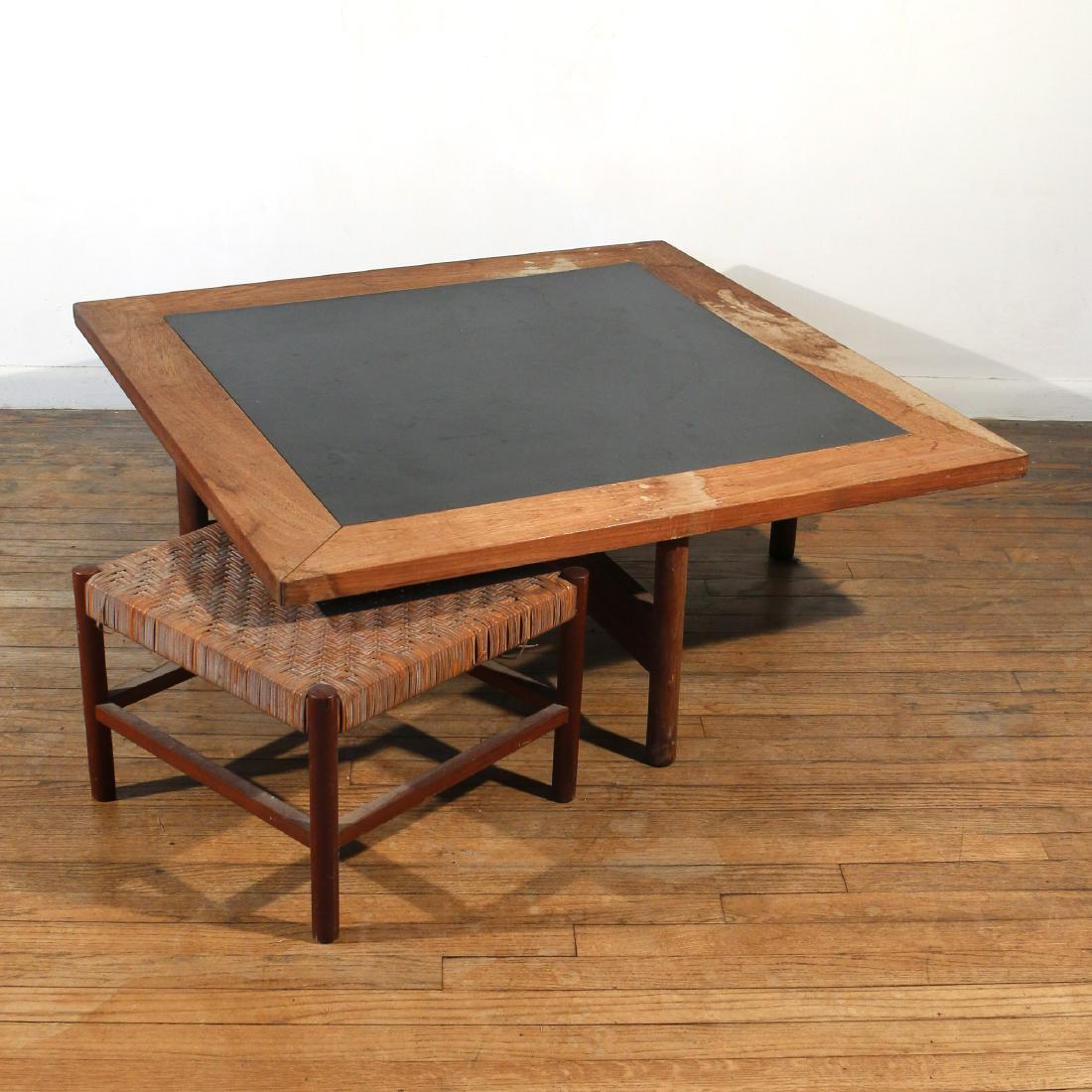 (2pc) AXEL THYGESEN / INTERNA SOFA TABLE & STOOL (1 of 3)