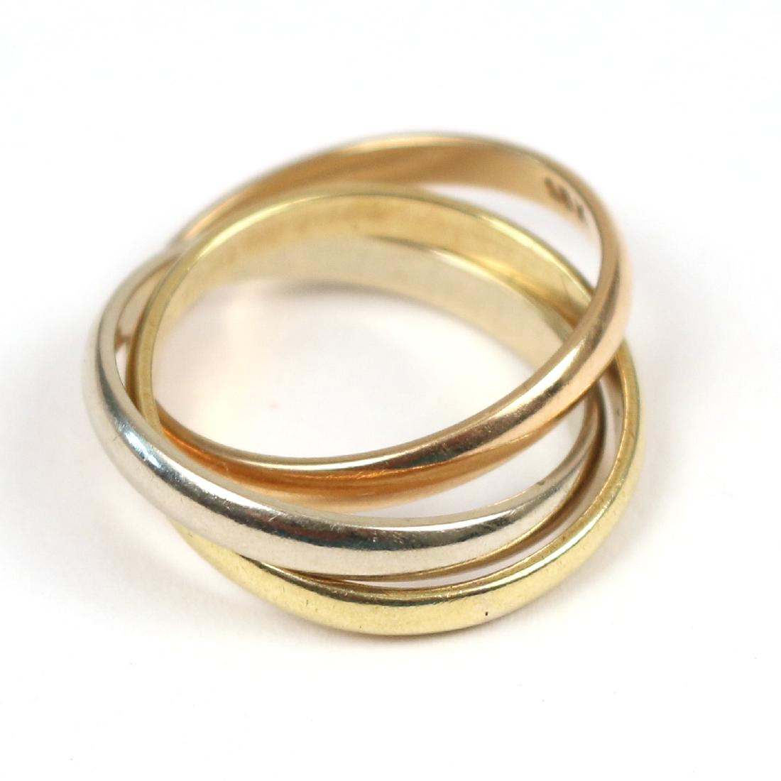 CARTIER 18k GOLD RING (1 of 2)