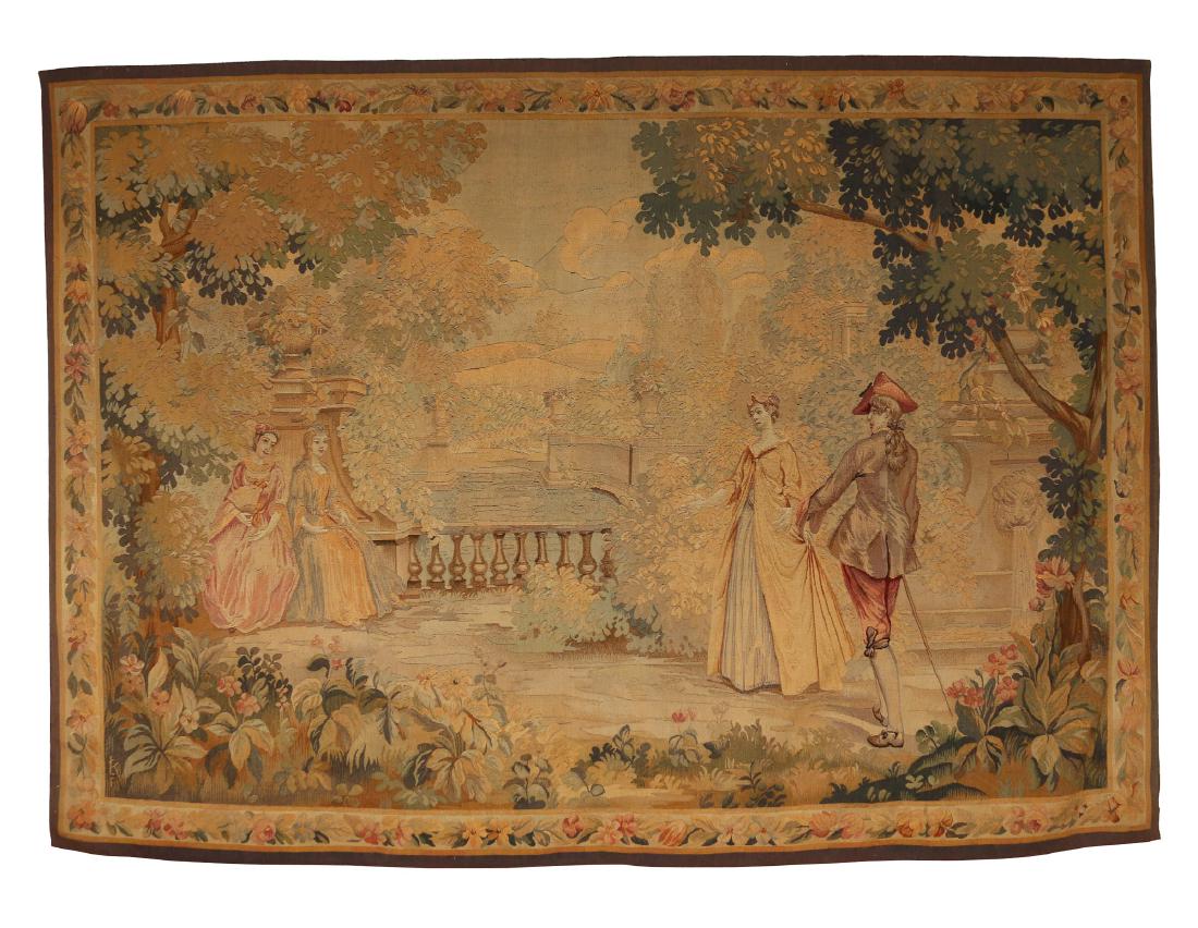19th C. AUBUSSON TAPESTRY (1 of 7)