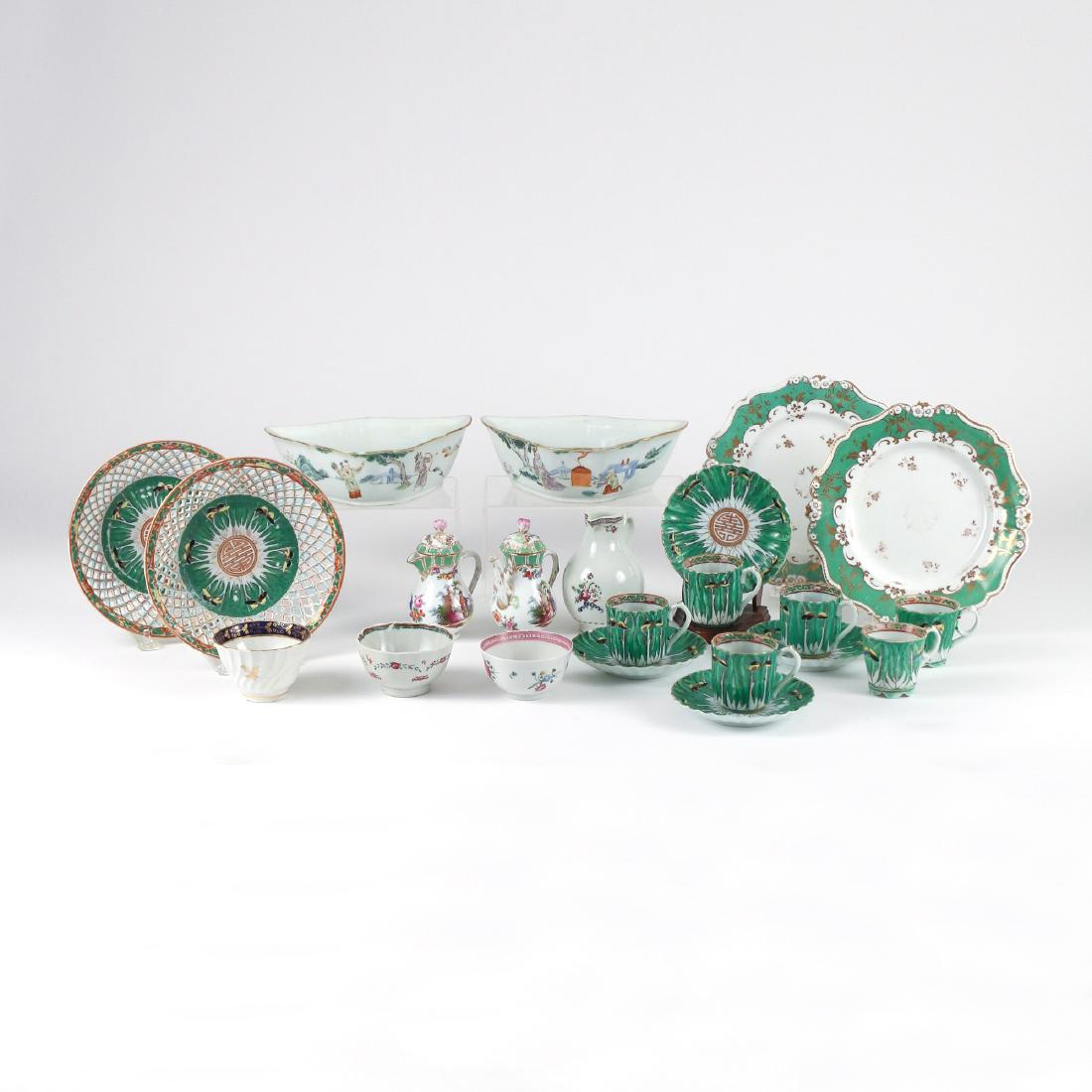 (22pc) MISC. CHINESE EXPORT & OTHER CHINA (1 of 9)