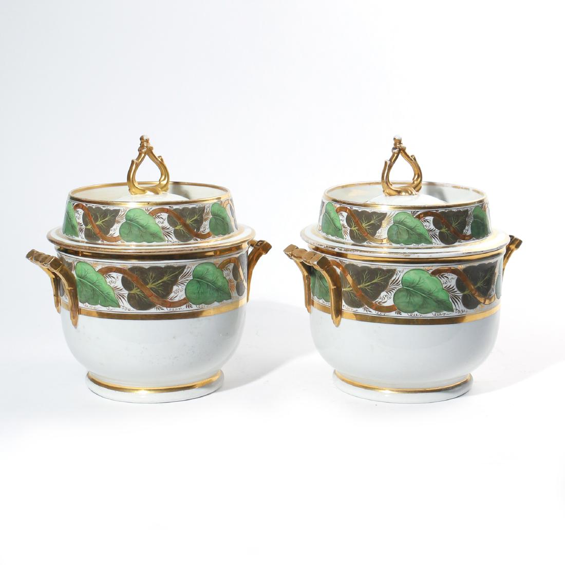 PAIR WORCESTER FRUIT COOLERS (1 of 5)