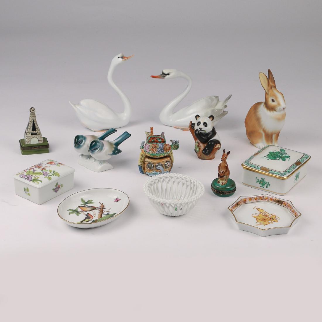 (13pc) COLLECTION OF HEREND AND OTHER (1 of 6)