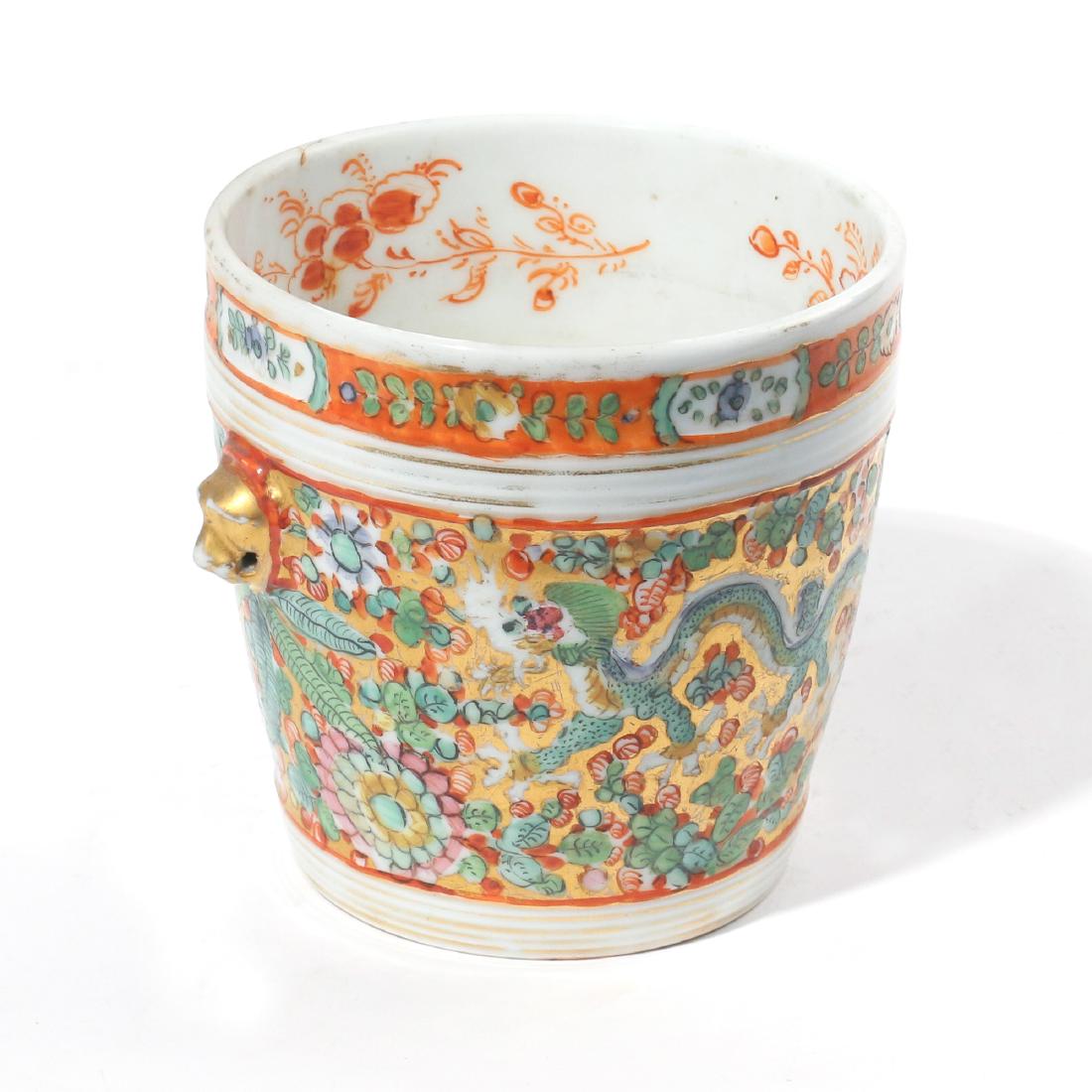 DIMINUTIVE ENGLISH CACHEPOT (1 of 5)