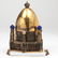 THEO FABERGE MOSCOW VERMEIL STERLING EGG - 3