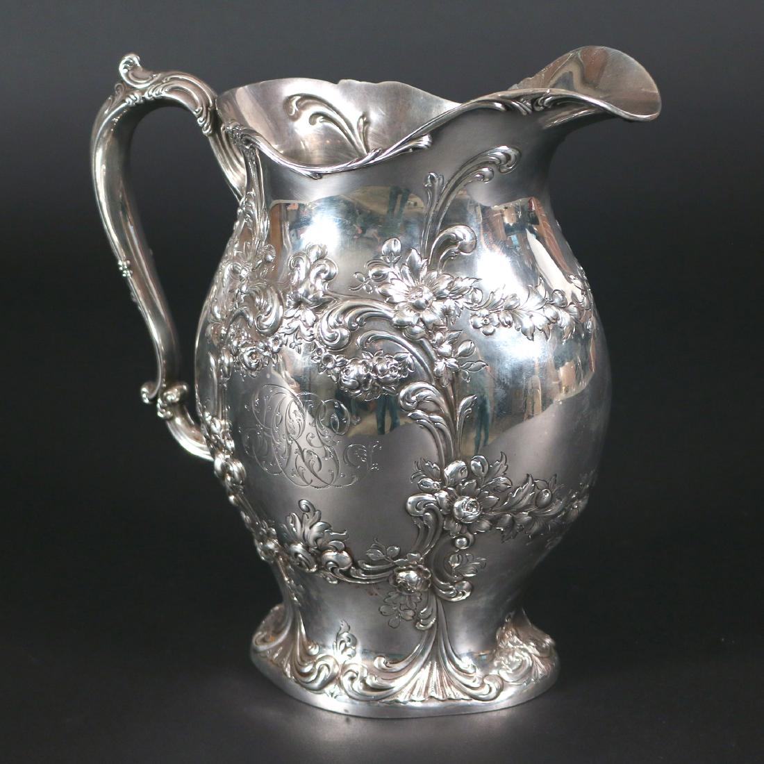 GORHAM STERLING SILVER WATER PITCHER (1 of 5)