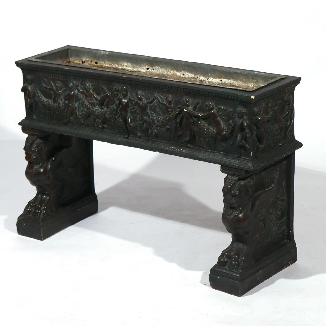 CLASSICAL COMPOSITION JARDINIERE ON STAND (1 of 8)