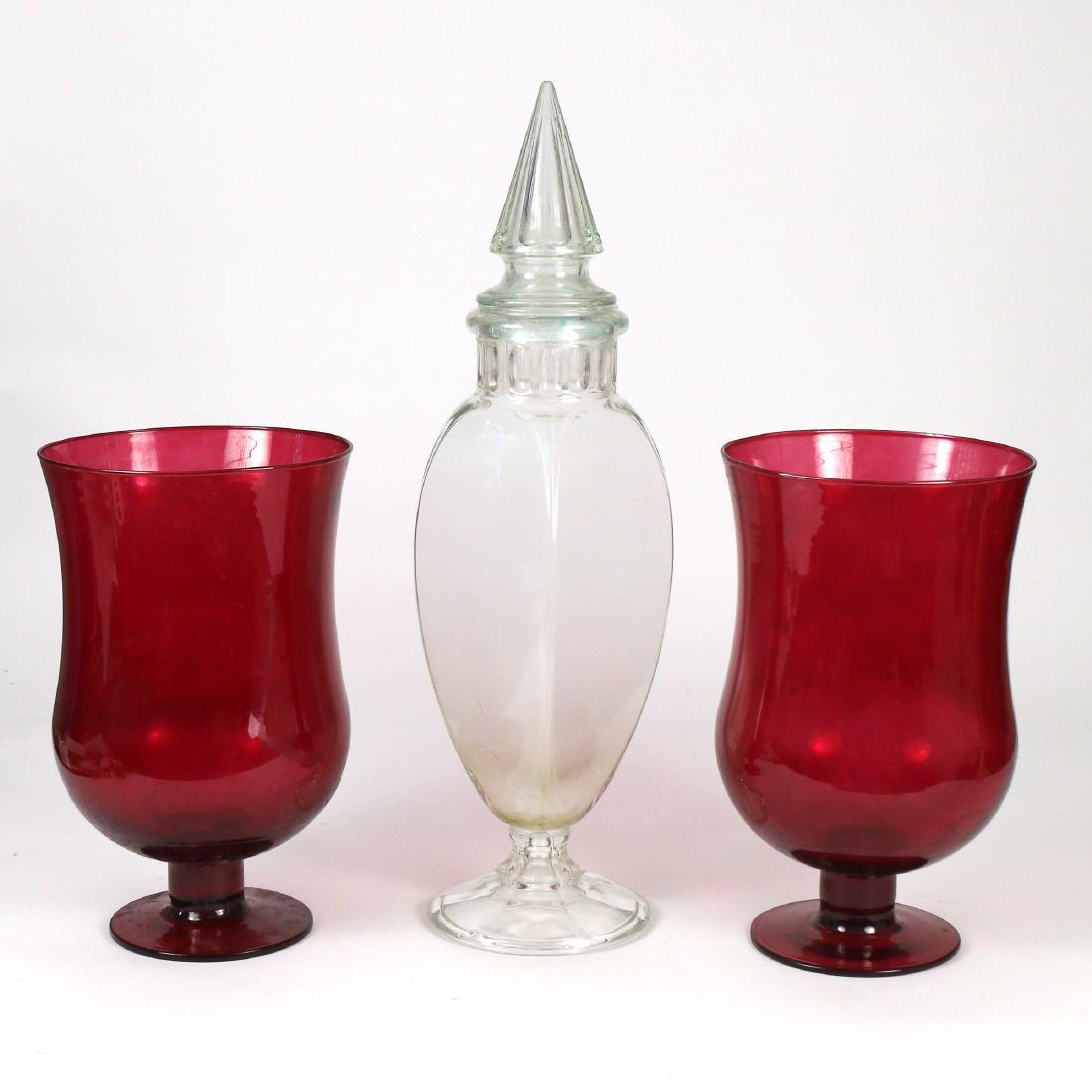 (3pc) MISC. GLASS (1 of 3)