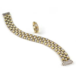 (2pc) ROBERTO COIN &#8216;APPASSIONATA&#8217; DIAMOND &