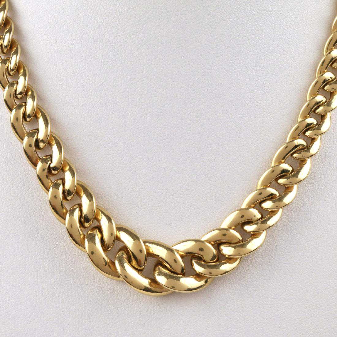 Hollow gold necklace Clearance
