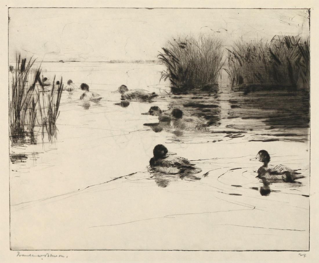 FRANK WESTON BENSON (American, 1862-1951) (1 of 7)