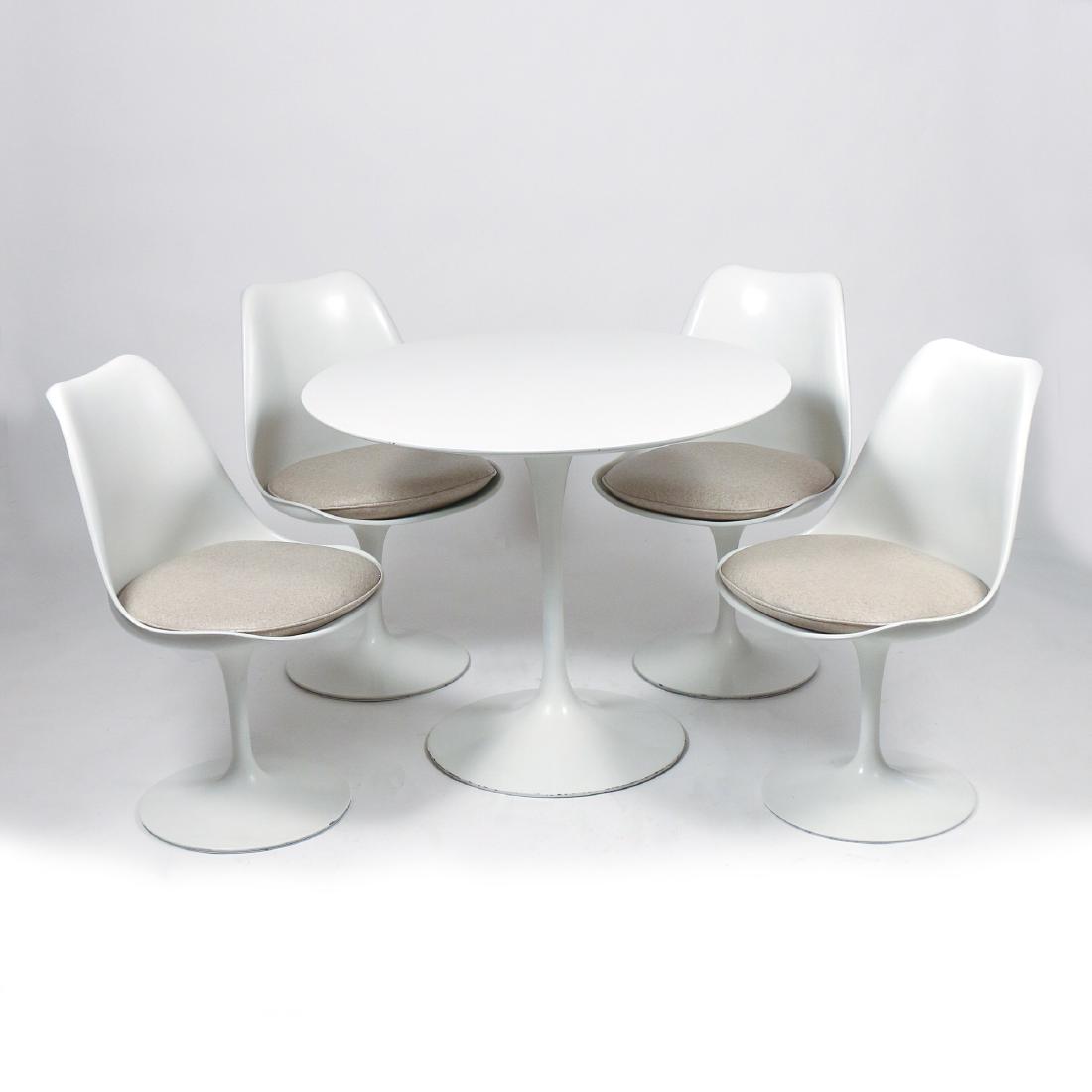 (5pc) EERO SAARINEN TULIP DINETTE SET (1 of 7)