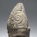 SOUTHEAST ASIAN CARVED STONE HEAD OF BUDDHA - 4