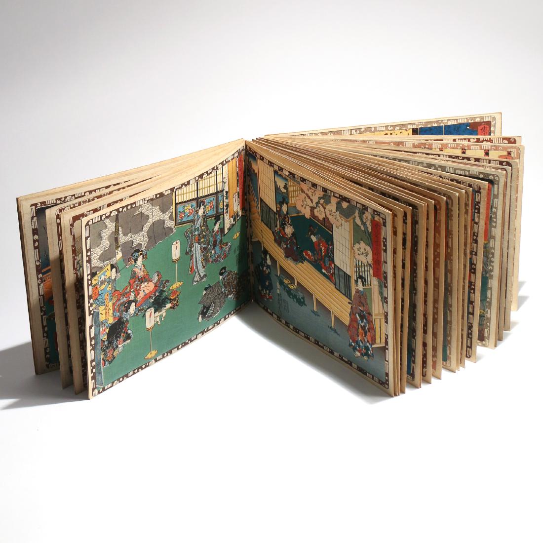 (54pc) UTAGAWA KUNISADA I (Japanese, 1786-1864) (1 of 5)