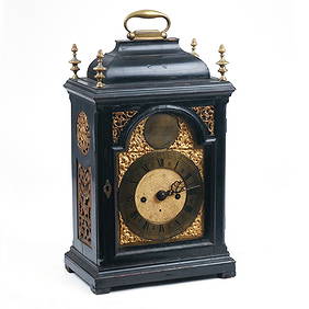 GEORGE III BRACKET CLOCK, JAMES TREGENT, LONDON (1 of 8)