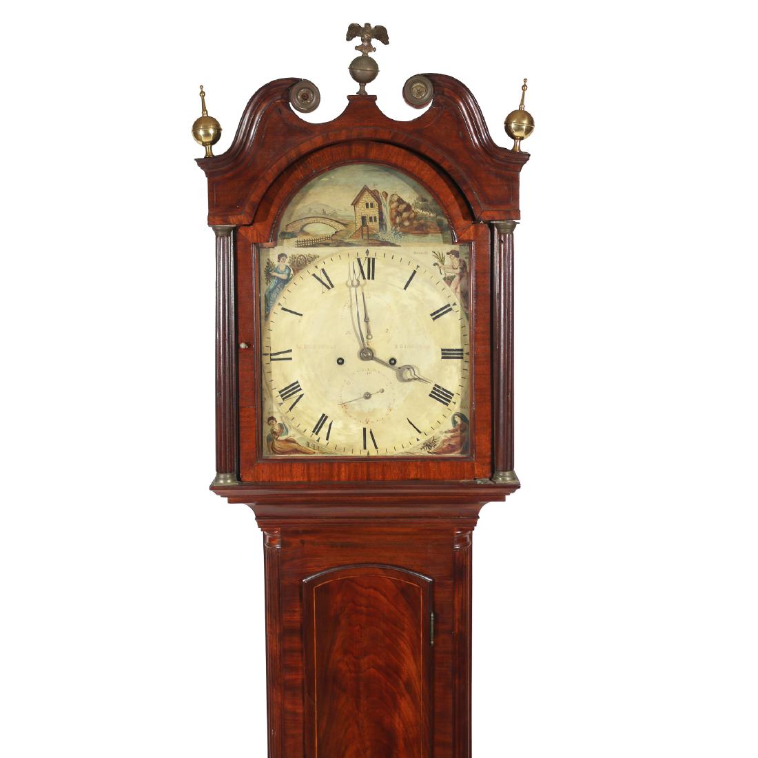 SCOTTISH GEORGE III TALL CASE CLOCK (1 of 6)