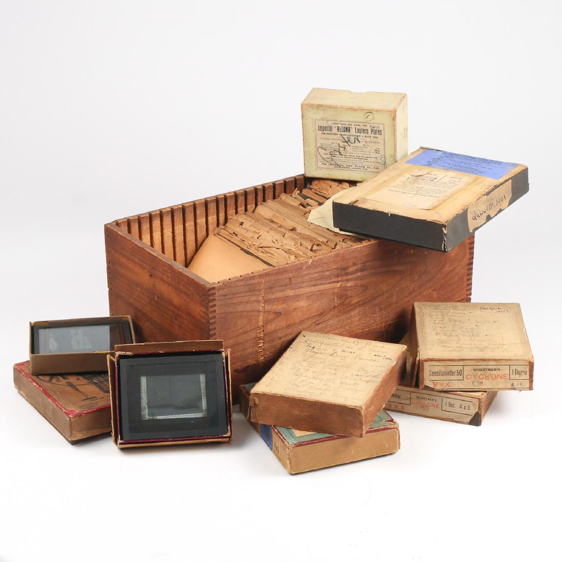 LARGE COLLECTION OF GLASS NEGATIVES (1 of 9)