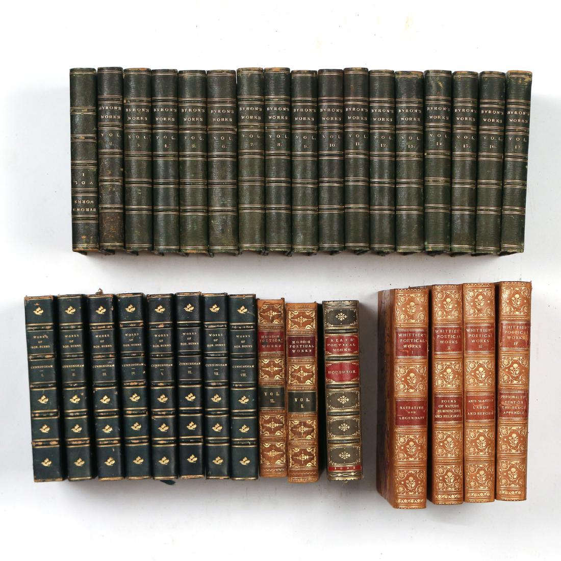 (32vols) [POETRY] LEATHER-BOUND SETS: (1 of 8)