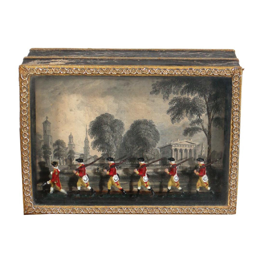 REVOLUTIONARY SOLDIERS DIORAMA BOX (1 of 6)