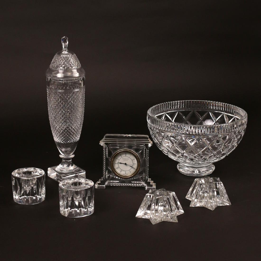 (7pc) MISC. WATERFORD, KOSTA BODA, ORREFORS GLASS (1 of 5)