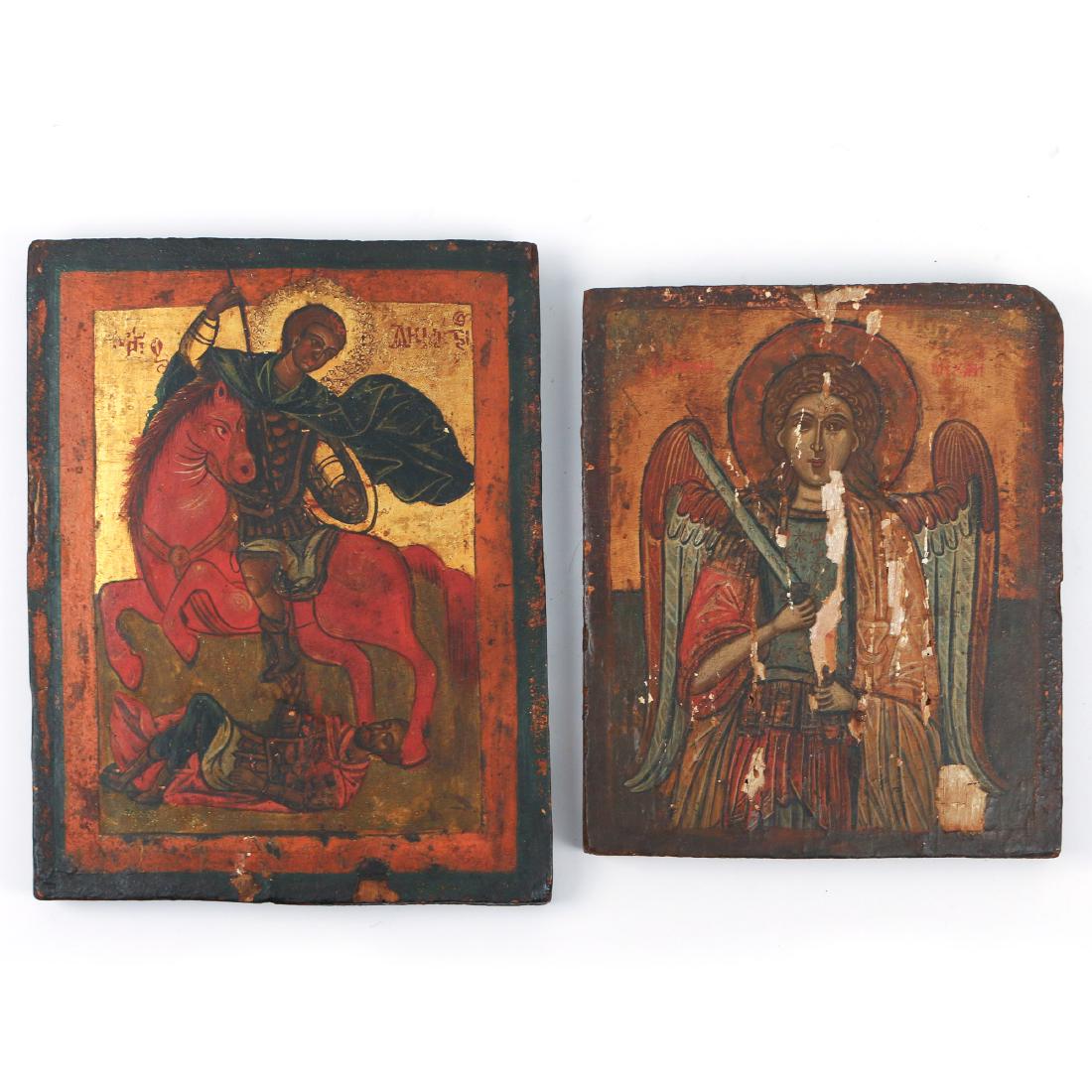 (2pc) GREEK ICONS (1 of 6)