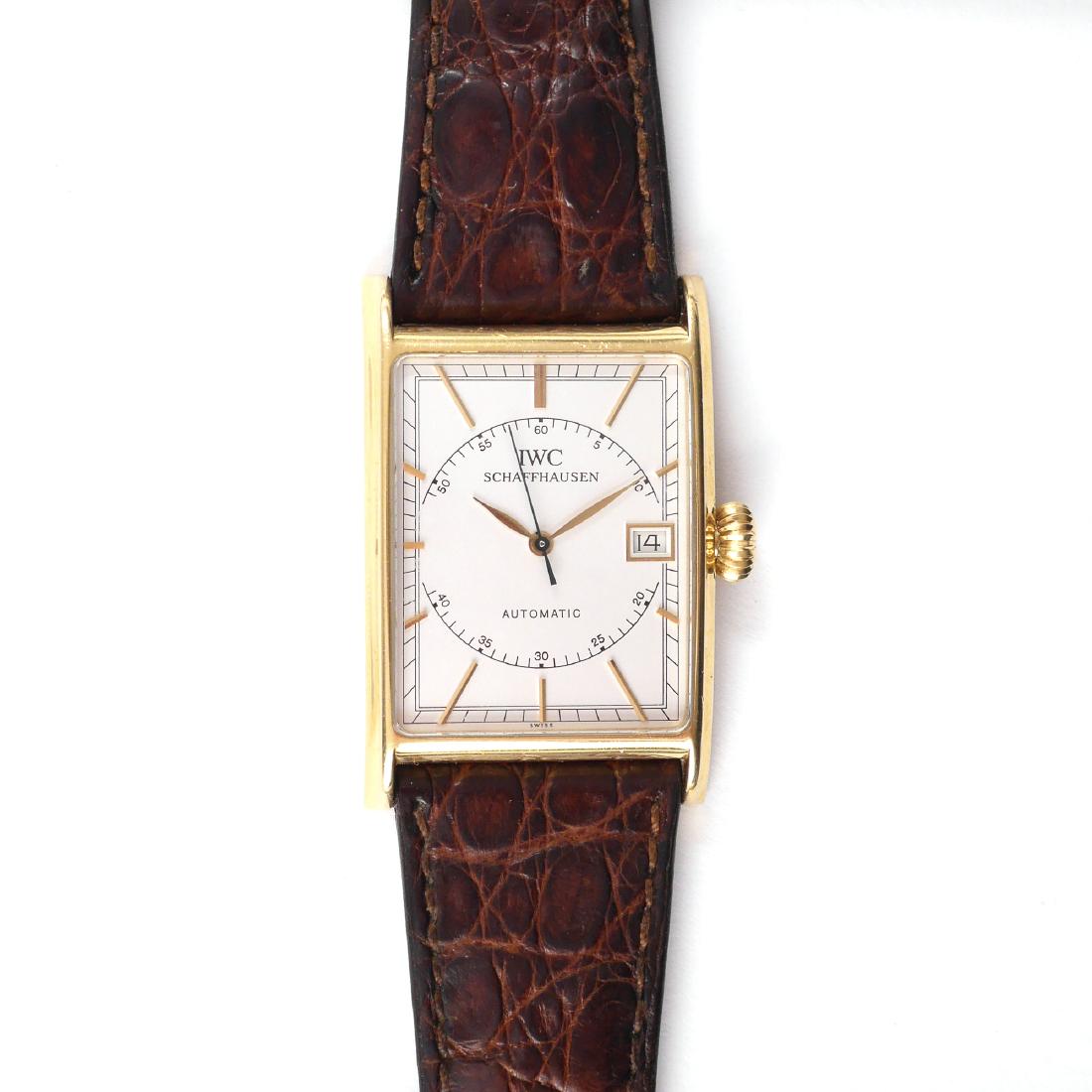IWC 'NOVECENTO' 14k GOLD AUTOMATIC WRISTWATCH (1 of 8)