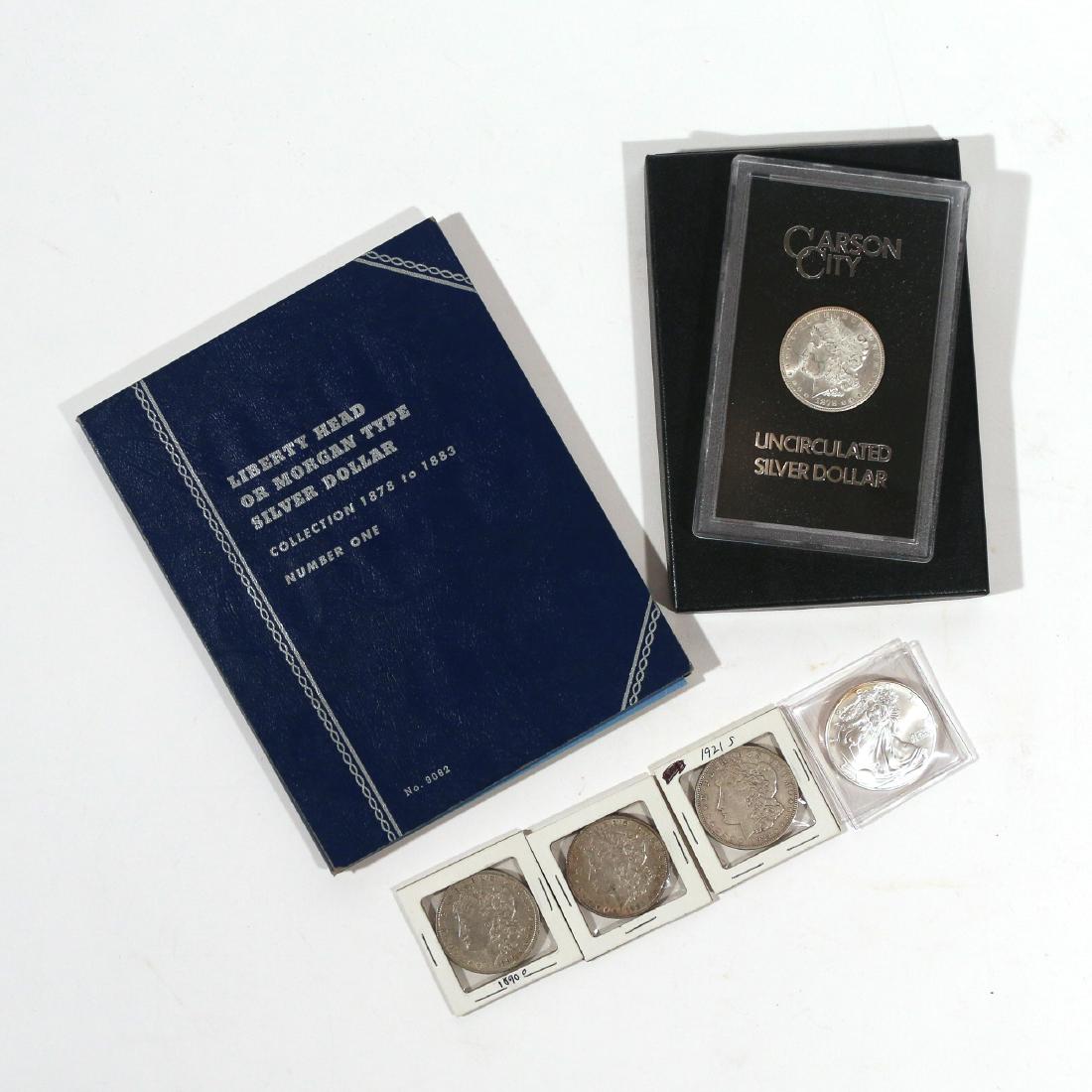 (24pc) COLLECTION MORGAN SILVER DOLLARS (1 of 7)