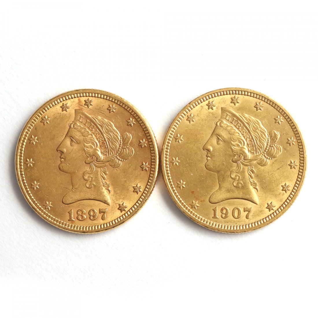 (2pc) $10 GOLD COINS (1 of 2)