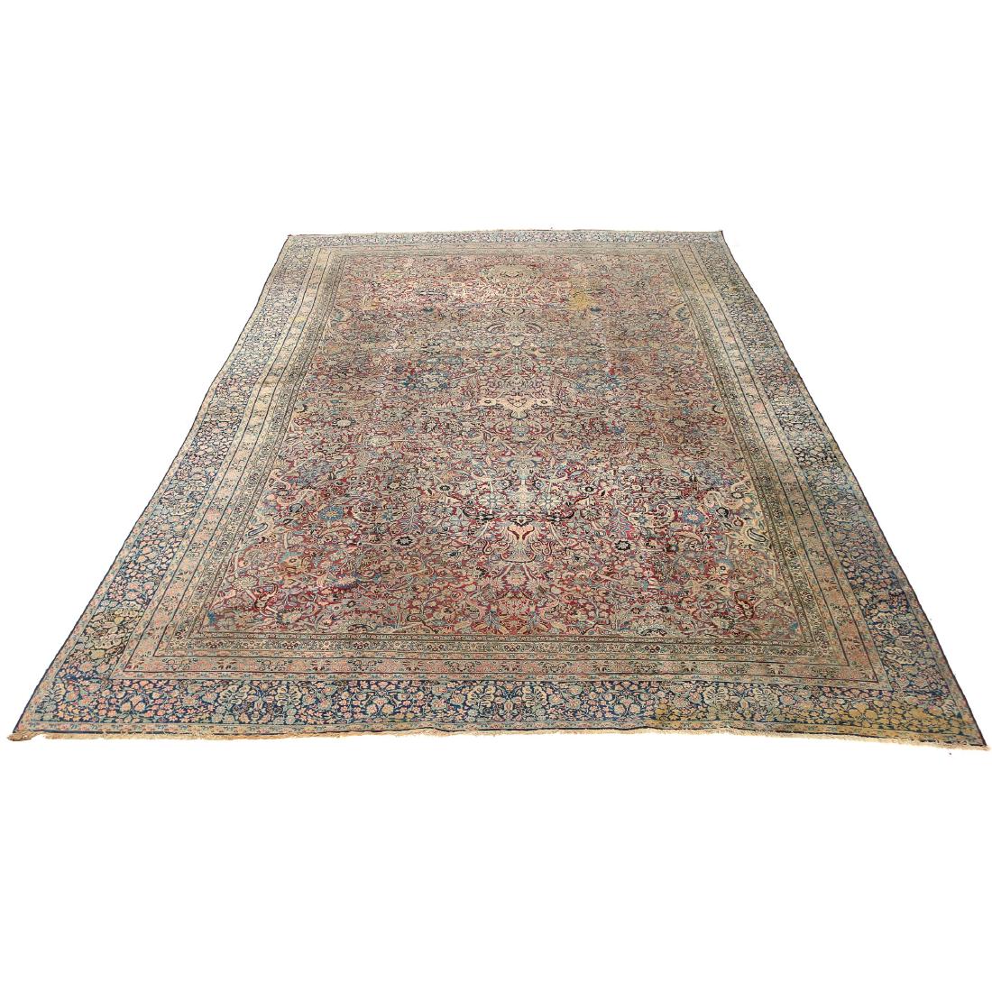 ANTIQUE TABRIZ CARPET (1 of 6)
