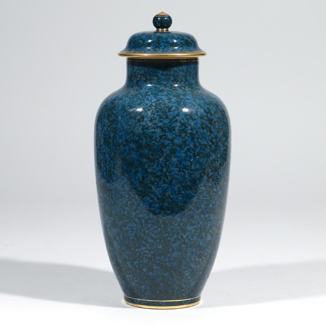 SEVRES ROBIN’S EGG BLUE COVERED VASE (1 of 6)