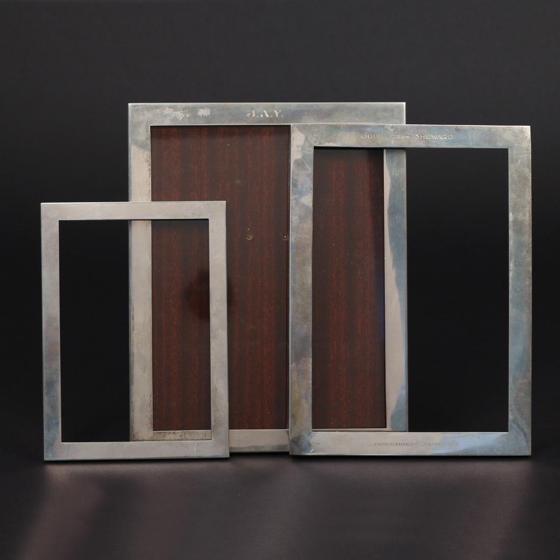 (3pc) STERLING PICTURE FRAMES (1 of 6)