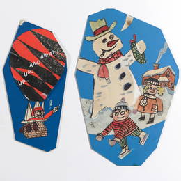 (2pc) ROMARE BEARDEN (American, 1911-1988)