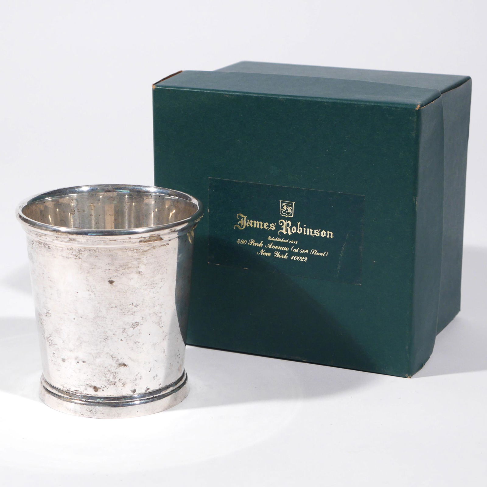 JAMES ROBINSON STERLING SILVER BEAKER (1 of 2)