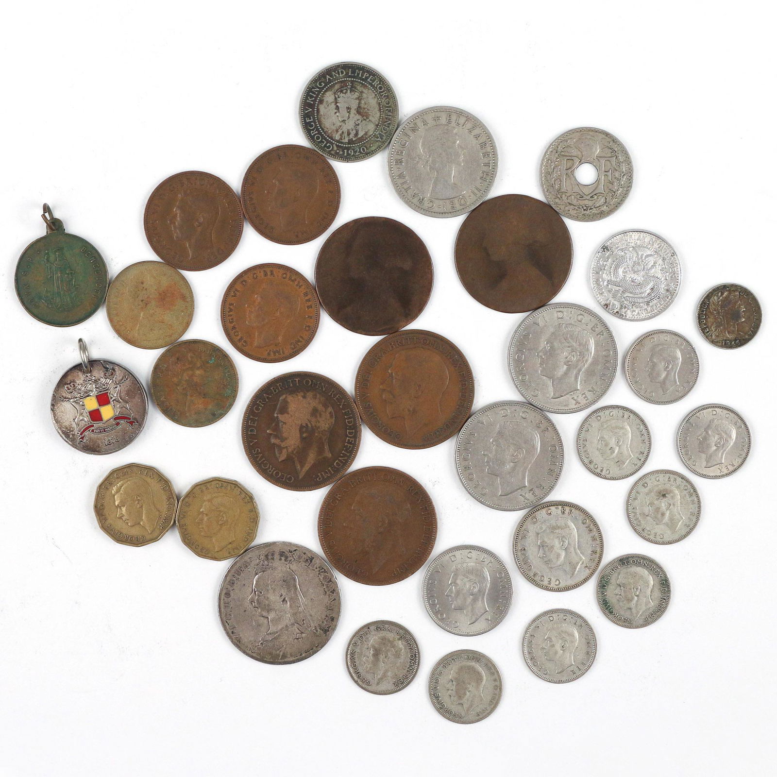 GROUP of INTERNATIONAL COINS (1 of 7)