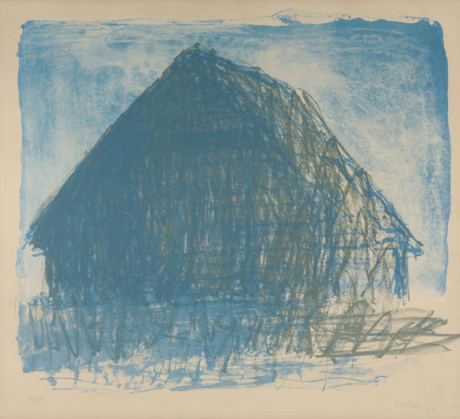 WOLF KAHN (American, 1927-) (1 of 5)