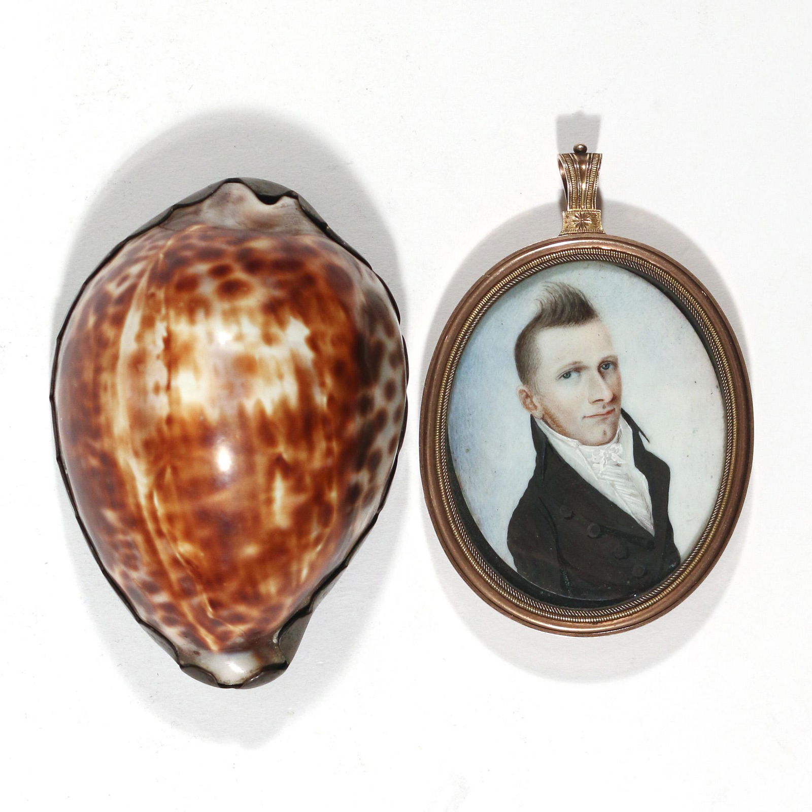 (2pc) MINIATURE & RELATED SNUFF BOX (1 of 6)