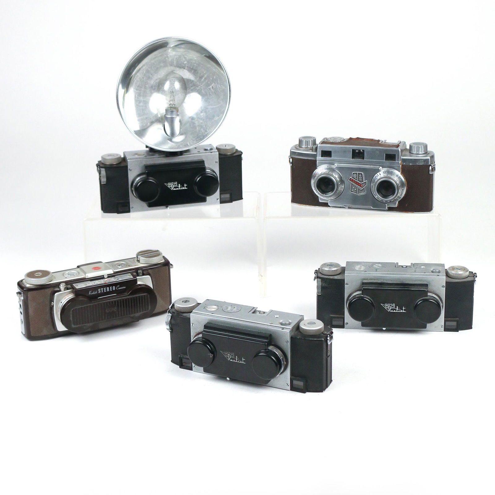 (5pc) STEREOSCOPIC FILM CAMERAS (1 of 4)