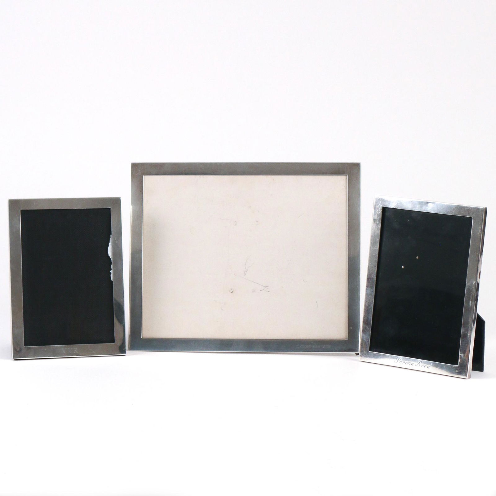 (3pc) CARTIER & OTHER STERLING FRAMES (1 of 1)
