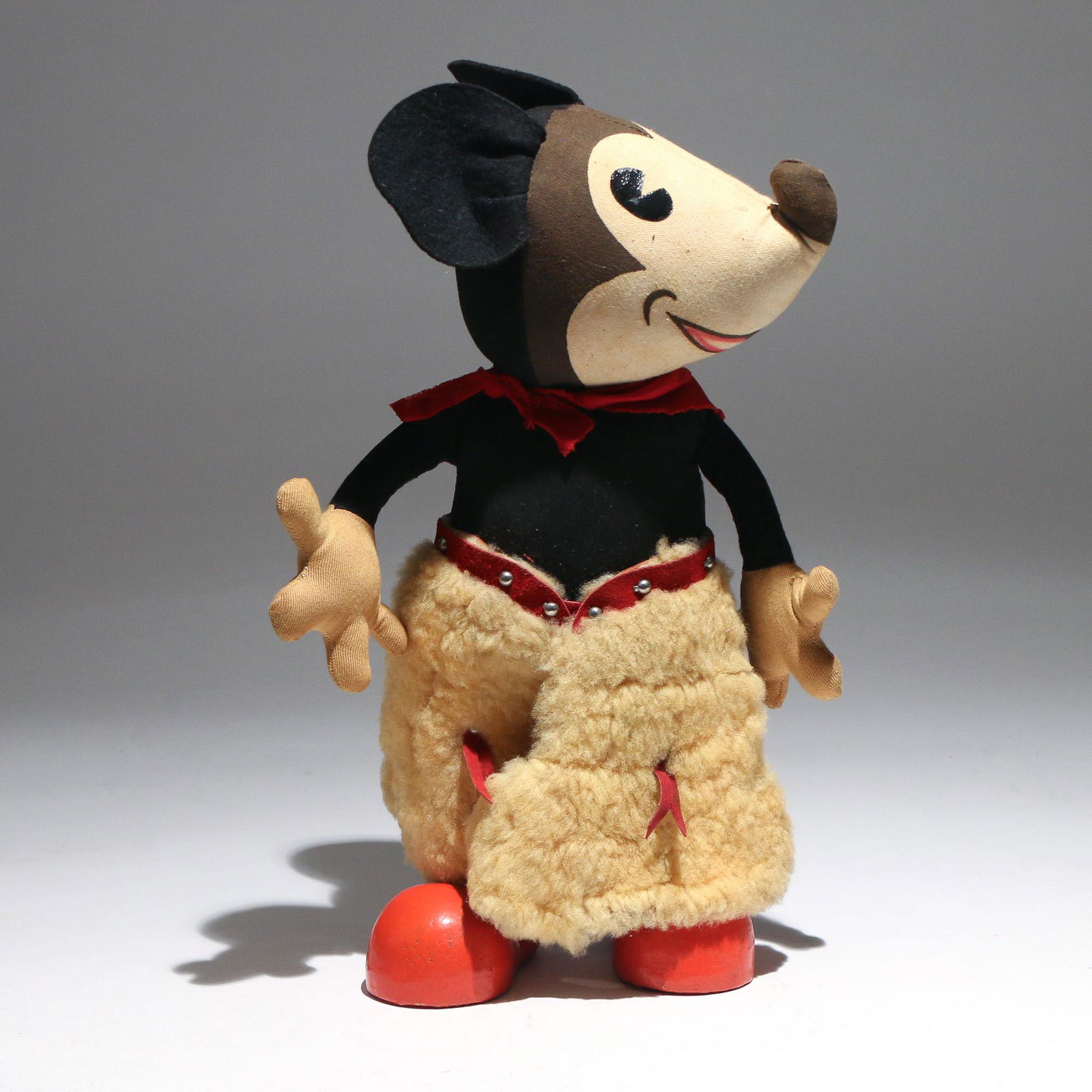 LARGE MICKEY MOUSE COWBOY DOLL (1 of 4)