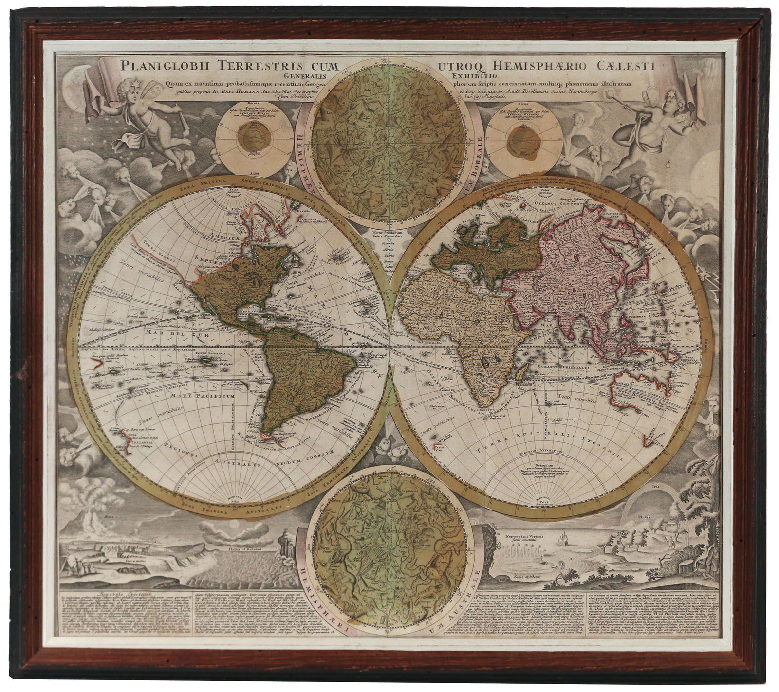 [MAP OF THE WORLD] HOMANN, JOHANN BAPTIST (1 of 8)