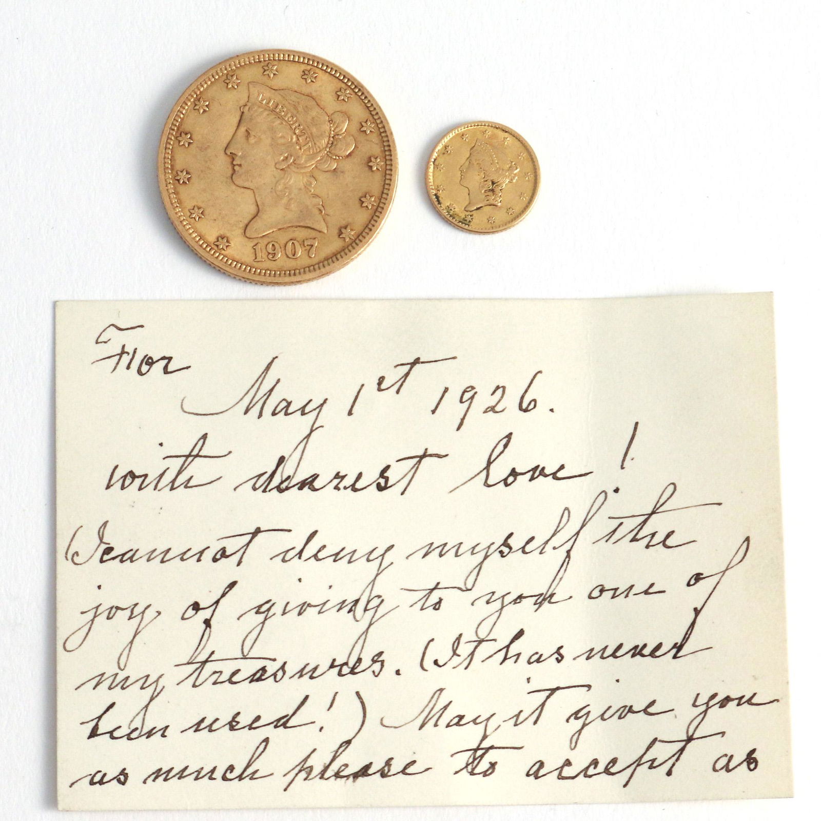 (2pc) AMERICAN GOLD COINS (1 of 4)