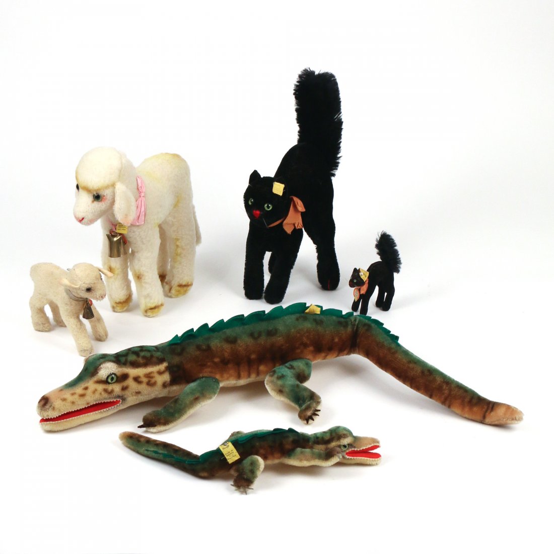(6pc) STEIFF STUFFED ANIMALS (1 of 7)