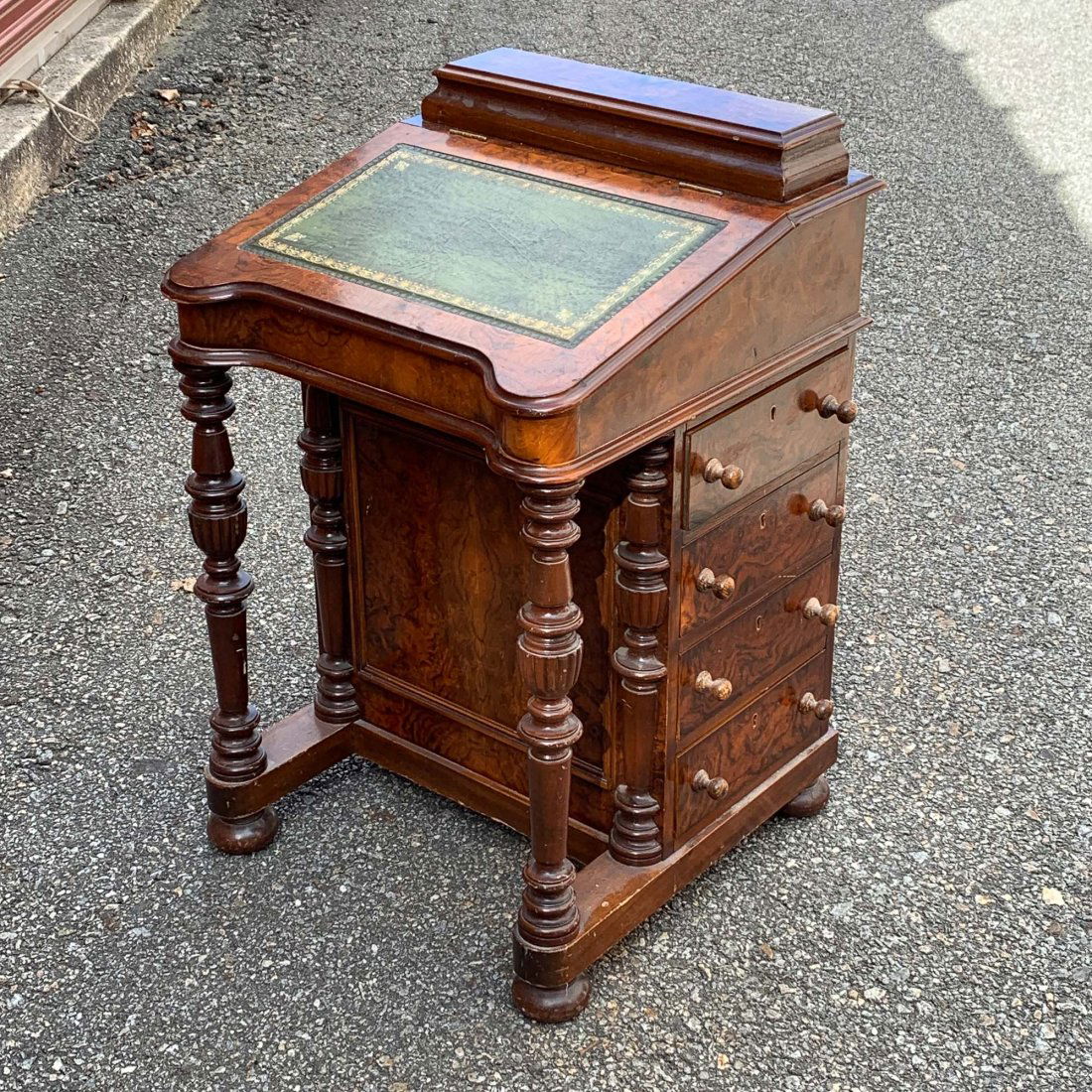 DIMINUTIVE DAVENPORT DESK (1 of 7)