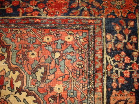 SAROUK FEREHAN RUG, HAVING MEDALLION CENTER W/DR - 8