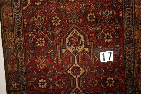 HAMADAN RUNNER, 14'-6" X 3'-1" - 2