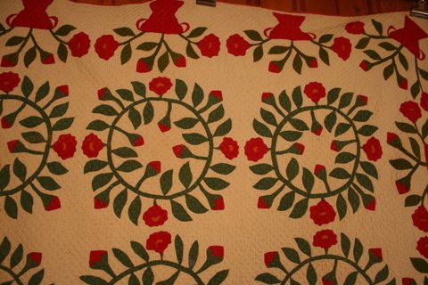 L.19THC/E.20THC. AMERICAN HAND STITCHED QUILT - 3